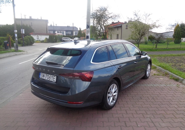 Skoda Octavia cena 108000 przebieg: 105660, rok produkcji 2021 z Mysłowice małe 37